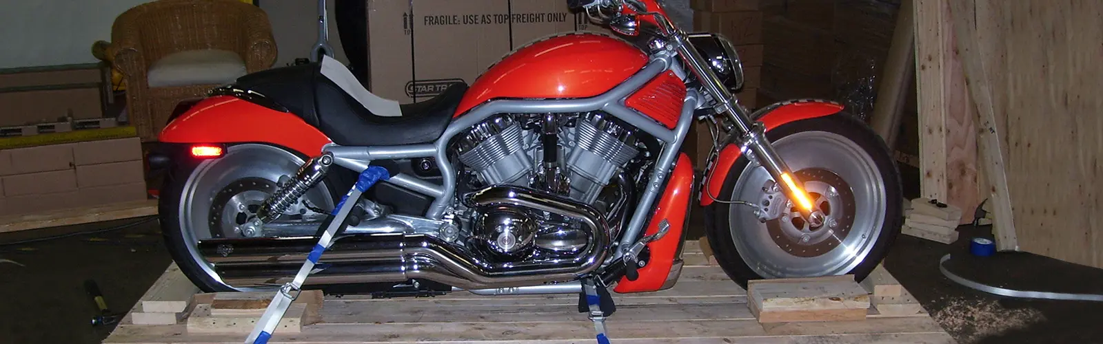 Motorcycle, Auto Packing, Crating & Shipping Orange County