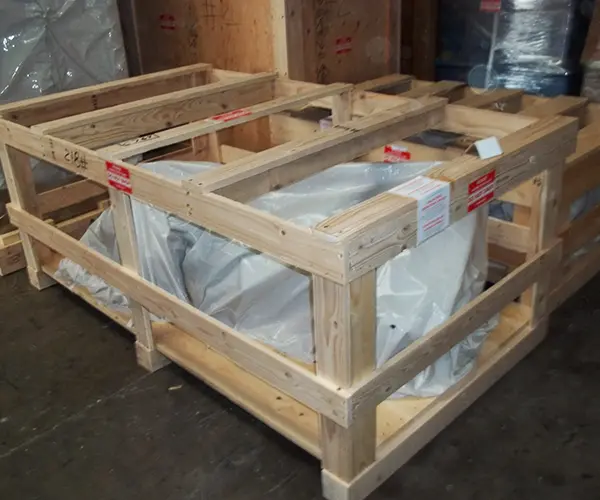 Custom Open-Slat Wooden Crates for Corona, CA