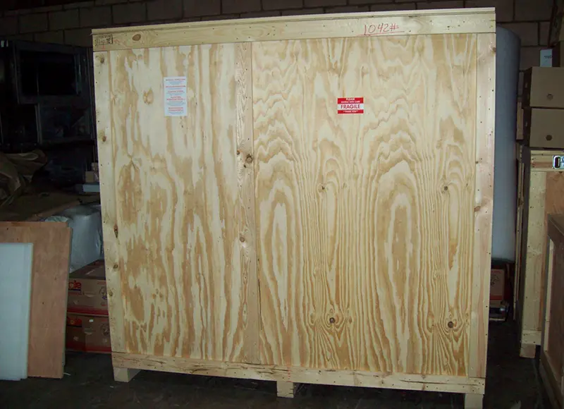 Crate Shipping Box Shipped in Orange, California