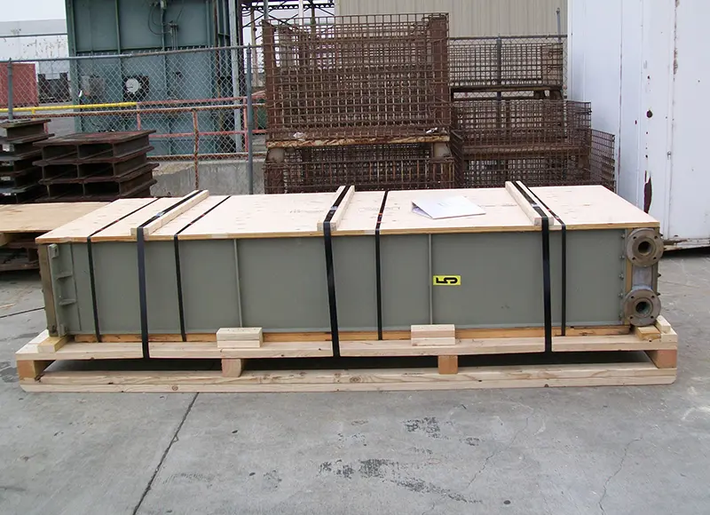 Heavy Duty Skidded Machine Shipment to Santa Ana, CA