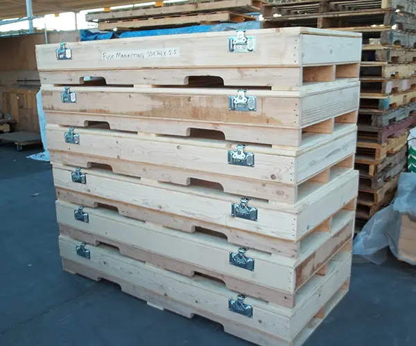 Heavy Loaded & Secure Pallets & Skids Stanton