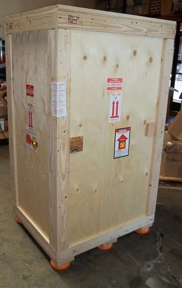 Safe Secure Wooden Crate Box Shipping Service